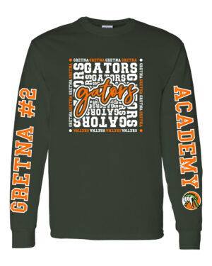 Gretna Gators LS Cotton Tee * Pre-order